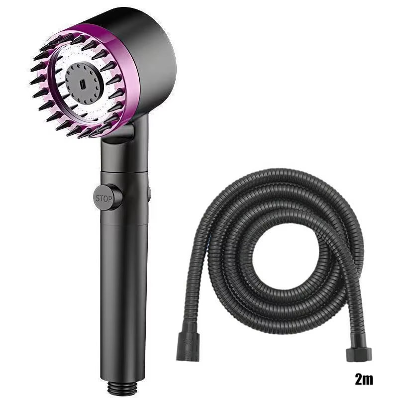 Shower Filter Four Modes Bathroom Accessories Head Massage Showerhead Replete for Shower Heads Knobs Showers Parts Fixture Home