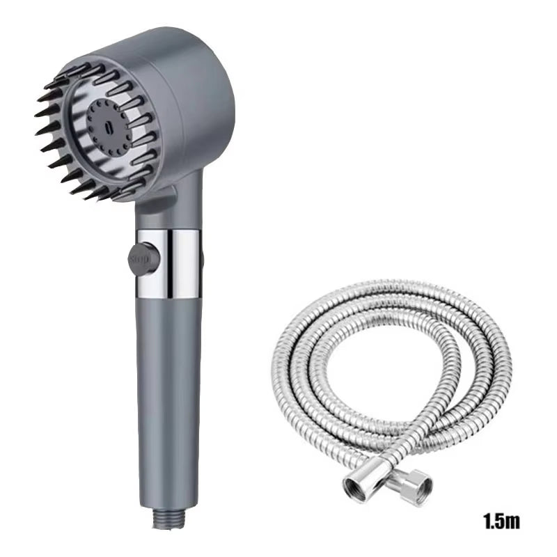 Shower Filter Four Modes Bathroom Accessories Head Massage Showerhead Replete for Shower Heads Knobs Showers Parts Fixture Home